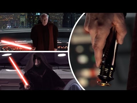 Palpatine Had TWO LIGHTSABERS in Revenge of the Sith