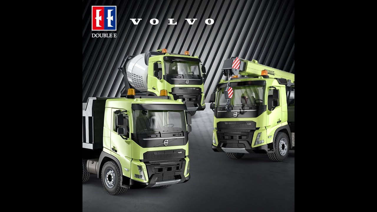RC domíchávač betonu Volvo FMX 1:20 | RCprofi.cz