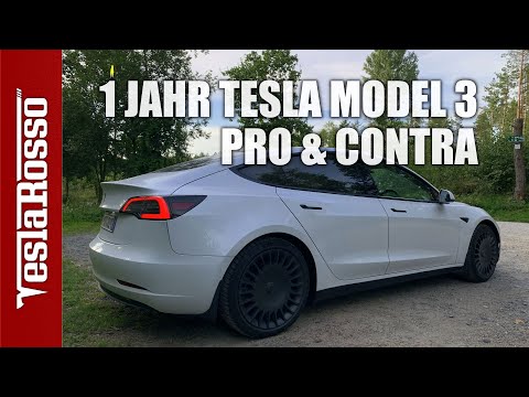 1 Jahr Tesla Model 3 Long Range - Erfahrung Pro Contra - meine Meinung
