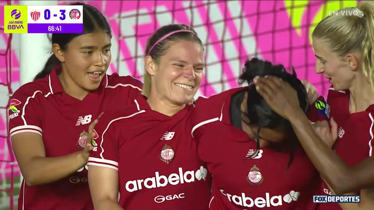 HAT-TRICK Eugénie Le Sommer | Necaxa 0-3 Toluca | Clausura 2026, Fecha 9 | Liga MX Femenil