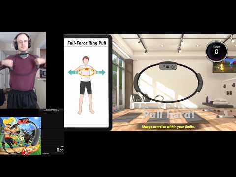 Ring Fit Adventure | New PB at max calibration/intensity! 23:14