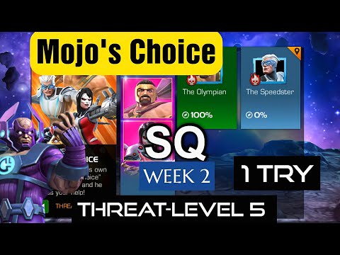 Mojo's Choice week 2 | SQ | Level 5 Threat Difficulty | Cosmic only team 1 Try |
