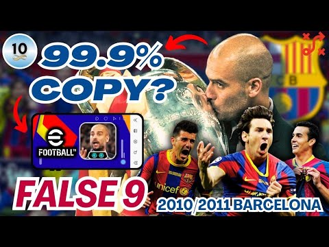 I Cloned PEP GUARDIOLA'S 10/11 BARCELONA Tactics in eFootball | Reliving the Glory Ep.26