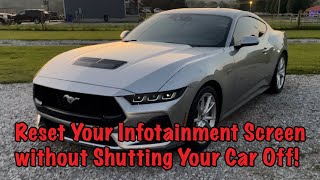 How To Reset the Infotainment Center on 2024 S650 Mustang
