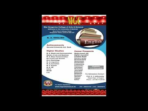 Mar Gregorios College of Arts and Science Chennai General video thumbnail 10