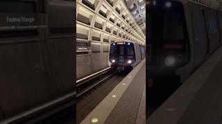 Washington D.C. Metro train ワシントンＤＣ地下鉄