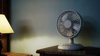 Cozy Room Fan Noise | 10 Hours White Noise for Sleep, Work, and Calm Focus