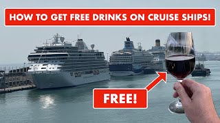 Here's How to Get FREE DRINKS on Cruise Ships!