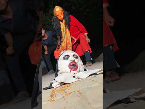 Hanuman Ji 🚩 Ke Gada Se Bhoot 👻 Raakh Hua 😅 #jay #hanumanji #bajrangdalsongs #shorts