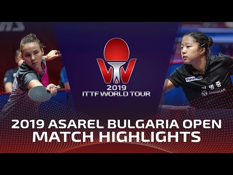 Shin Yubin vs Anastasia Kolish | 2019 ITTF Bulgaria Open Highlights (Pre)