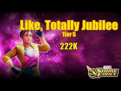 Marvel Strike Force Jubilee Event Tier 5 222k