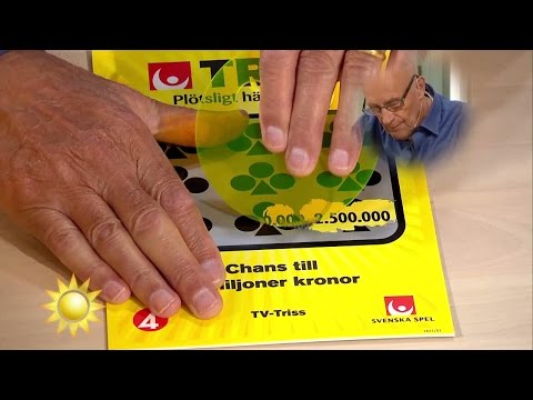 Vardagsmotionären Ture skrapar triss - Nyhetsmorgon (TV4)