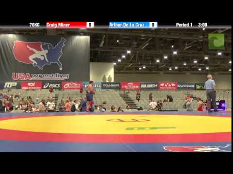 E Division 76KG - Craig Miner vs. Arthur De La Cruz