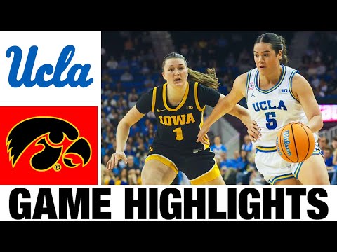 #2 UCLA vs #8 Iowa Highlights | Women's Basketball | College Basketball 2025