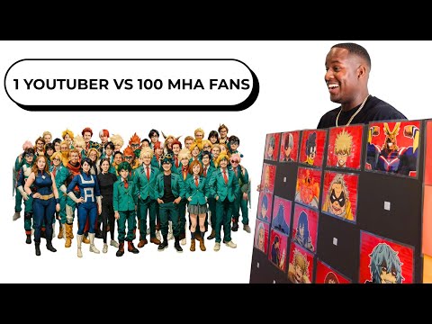 100 Strangers Create a My Hero Academia Tier List (It's Chaos)