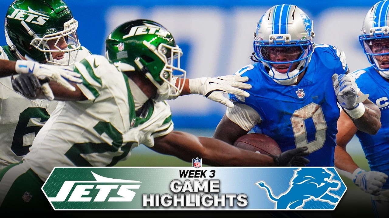 New York Jets vs. Detroit Lions Game Highlights | NFL 2026 Season Week 3