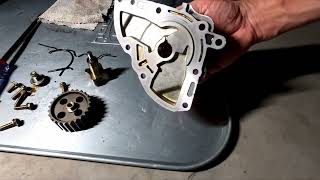 Toyota Camry 5S-FE Timing Belt Water Pump Oil Pump Seals Replacement.
