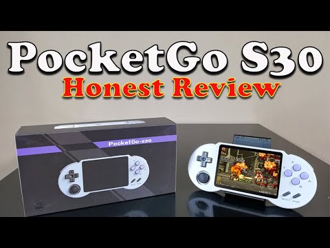 PocketGo S30 - Honest & Quick Review - The SNES Controller Emulation Handheld