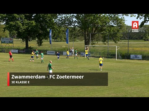 Samenvatting VV Zwammerdam - FC Zoetermeer (10 mei)