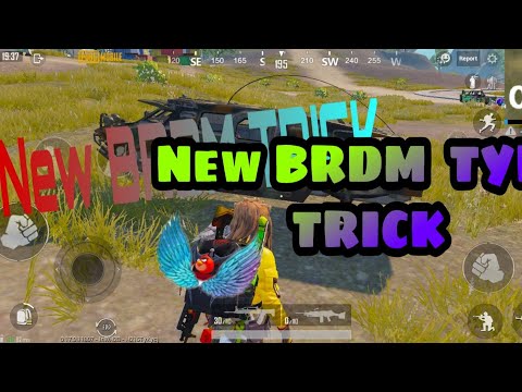 How to broke BRDM tyre in pubg mobile