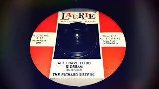 TEEN The Richard Sisters - All I Have To Do Is Dream (1961)