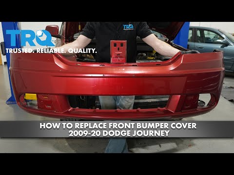 How to Replace Front Bumper Cover 2009-20 Dodge Journey