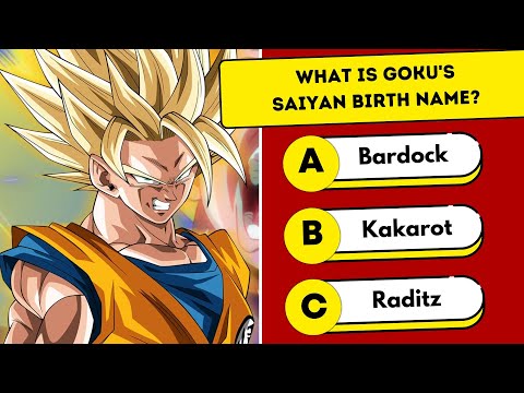 🔥 ULTIMATE Dragon Ball Z Quiz! Can You Answer All 30 Questions Correctly? 🐉💥