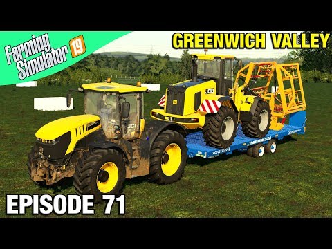 LOADING THE SILAGE Farming Simulator 19 Timelapse - Greenwich Valley FS19 Ep 71