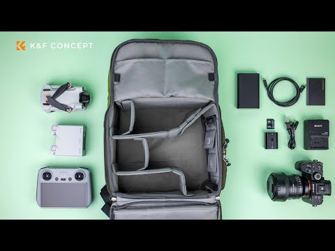 K&F Concept Kamerarucksack, Leichte Kamerataschen für Fotografen (Beta Rucksack 20L)