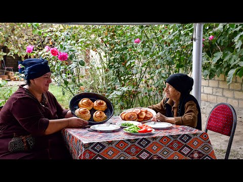 Cooking Crispy Uzbek Tortillas with Beef and Fluffy Oladushki Pancakes