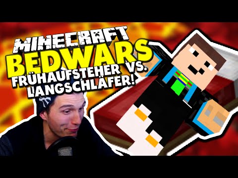 KOMPLETT VERPENNT! - FRÜHAUFSTEHER VS. LANGSCHLÄFER! ✪ Minecraft Bedwars Woche Tag 95 mit GommeHD