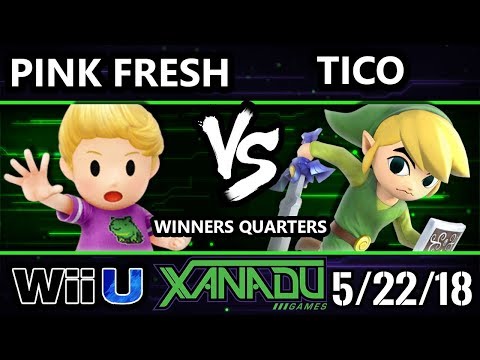 S@X 251 Smash 4 - VGBC | Pink Fresh (Lucas) Vs. Tico (Toon Link) - Wii U Winners Quarters