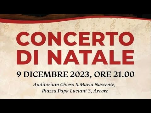 Concerto di Natale 2023 - Corpo Musicale Città di Arcore e Corpo Musicale SS. Ambrogio di Carate B.