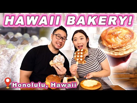 TOUR DE PADARIA em Honolulu! || [Oahu, Havaí] Donuts, Croffles, Tortas de Carne e Mais!