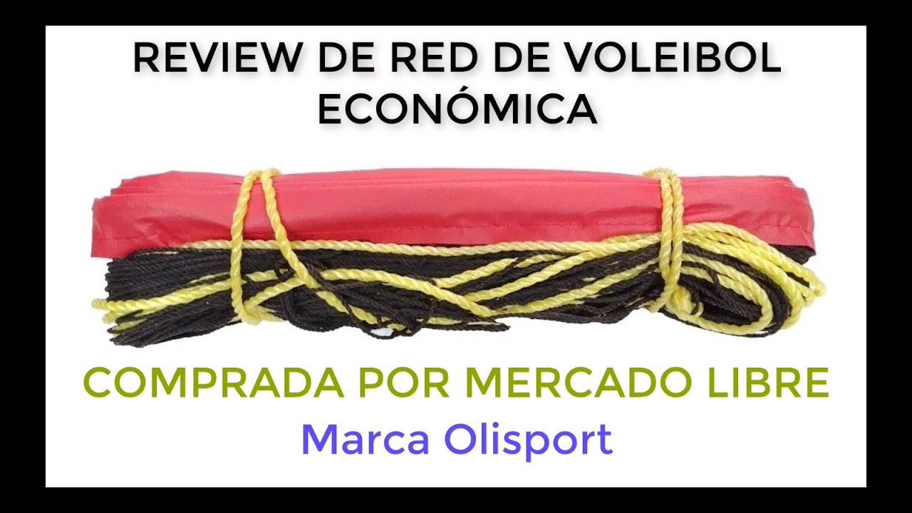 Review de red de voleibol económica + DIY con postes de PVC