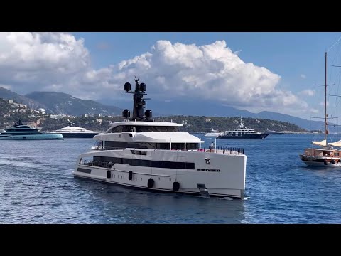 CRN•M/Y RIO 62 m Built 2022• Arrival at MYS 2022  @Emman's Vlog FR