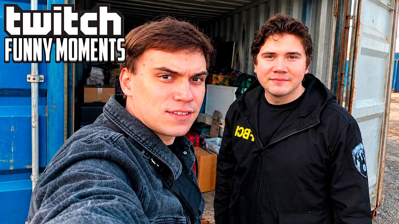 Топ Моменты с Twitch | Купили Контейнер с Рандомными Вещами