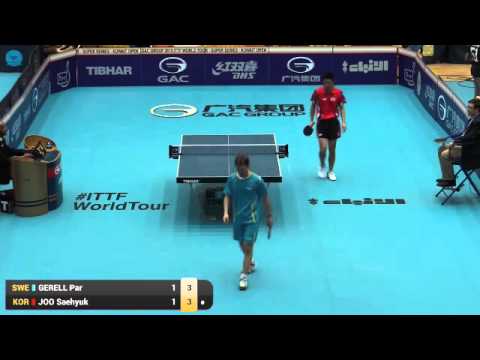 2015 KUWAIT OPEN MS R1 GERELL Par SWE vs JOO Saehyuk KOR