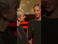 Cute or Awkward? Ellen is US   Admiring Queen Bey #beyonce #ellen