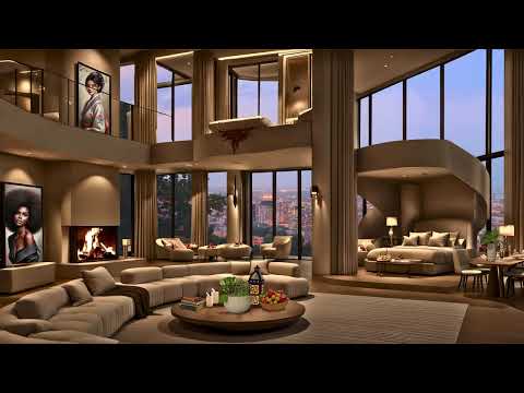 🏙️ Toronto Skyline Bliss | Relaxing Screensaver with City View