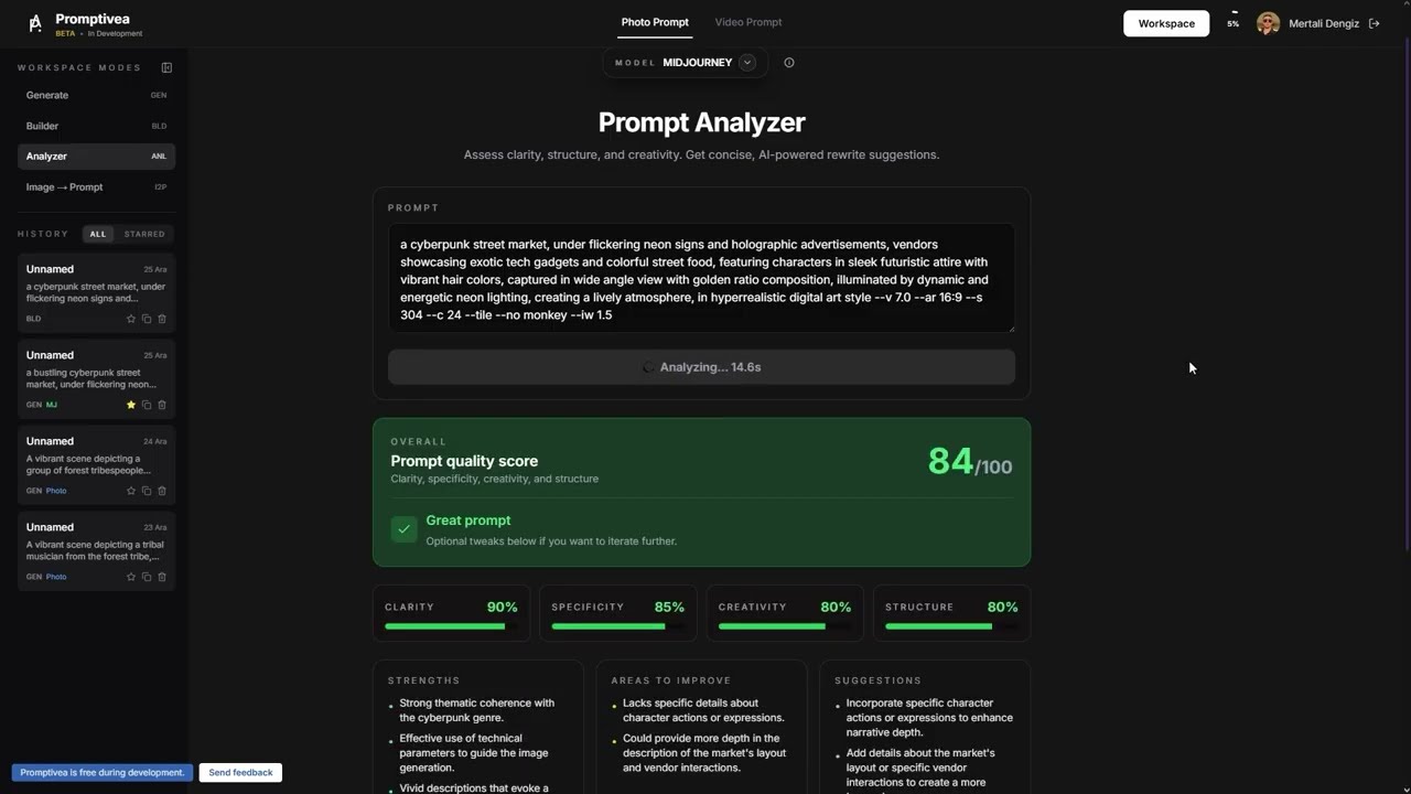 How to use Analyzer tool