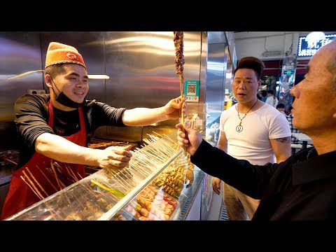Chinese STREET FOOD Tour of Hefang Street + Wushan Night Market | Hangzhou, China