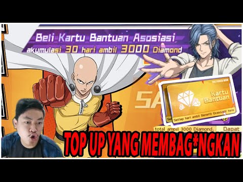 👊 TOP UP WORTHED & MEMB4G0NGK4N!! BIKIN JADI STRONG BANGET! - ONE PUNCH MAN The Strongest