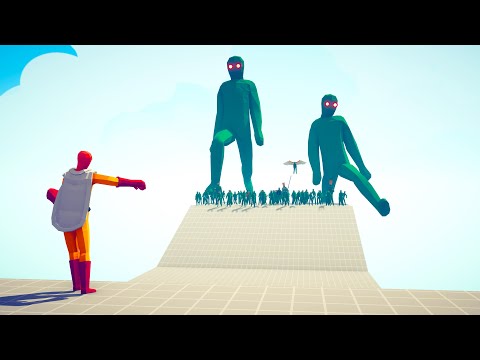 ONE PUNCH MAN vs ZOMBIE Team - Totally Accurate Battle Simulator TABS