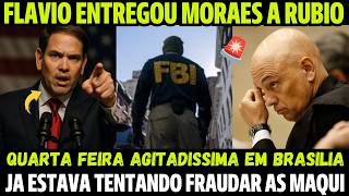 EXPLODIU TUDO FLAVIO ENTREGOU A RUBIO PROVAS QUEREM FRAUDAR DE NOVO EM 2026