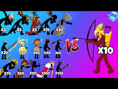 All Stick Unit's VS Kytchu - stick war legacy