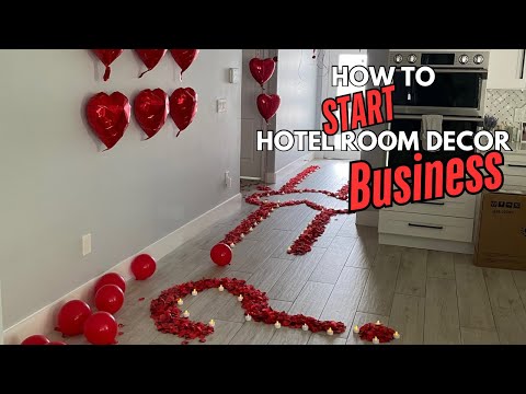 How to start Hotel Room Decorating Business + BTS Valentine’s Decor