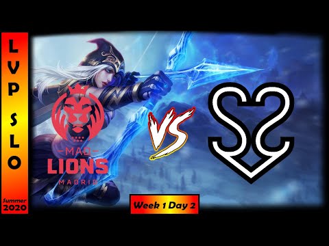 MAD Lions Madrid vs S2V Esports Highlights | SuperLiga Orange Summer 2020 | Week 1 Day 2