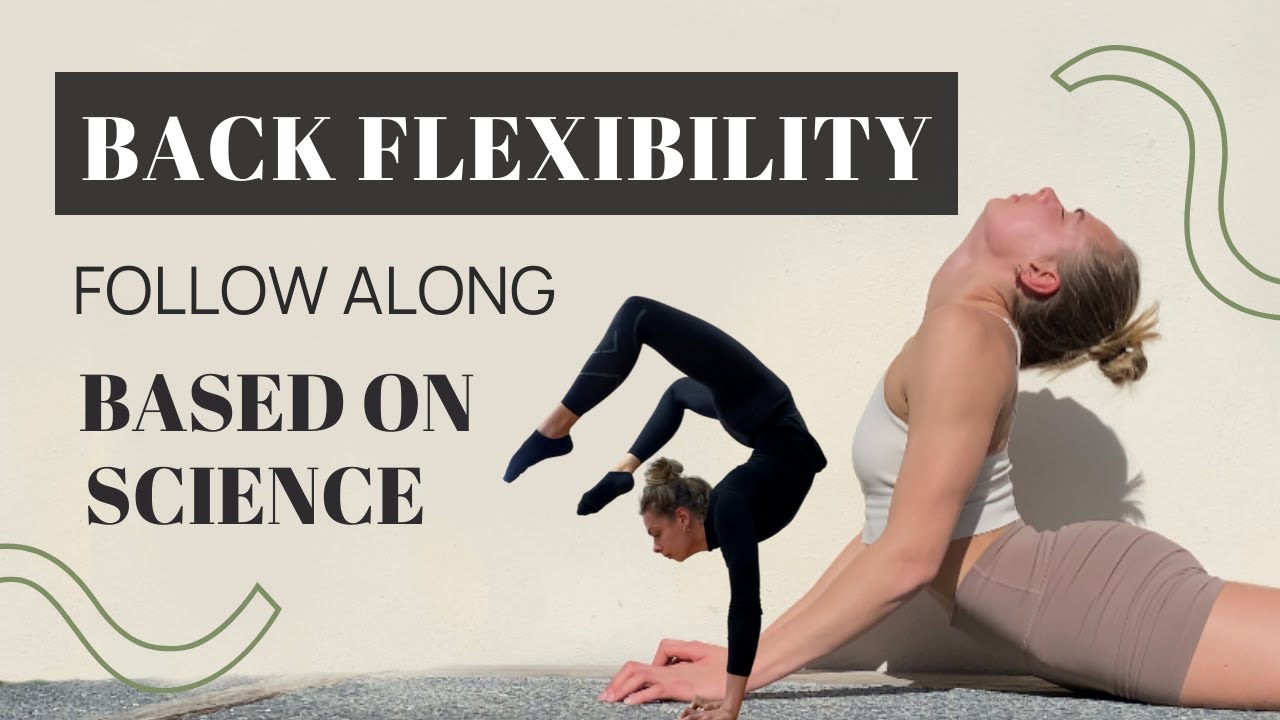 BACK FLEXIBILITY | Follow along stretching routine | Based on SCIENCE | Get flexible in a safe way !