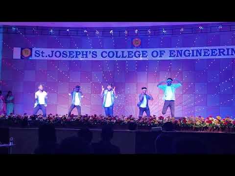 Boys Dance 🔥|| College Day || St.Joseph's College of Engineering || 2024